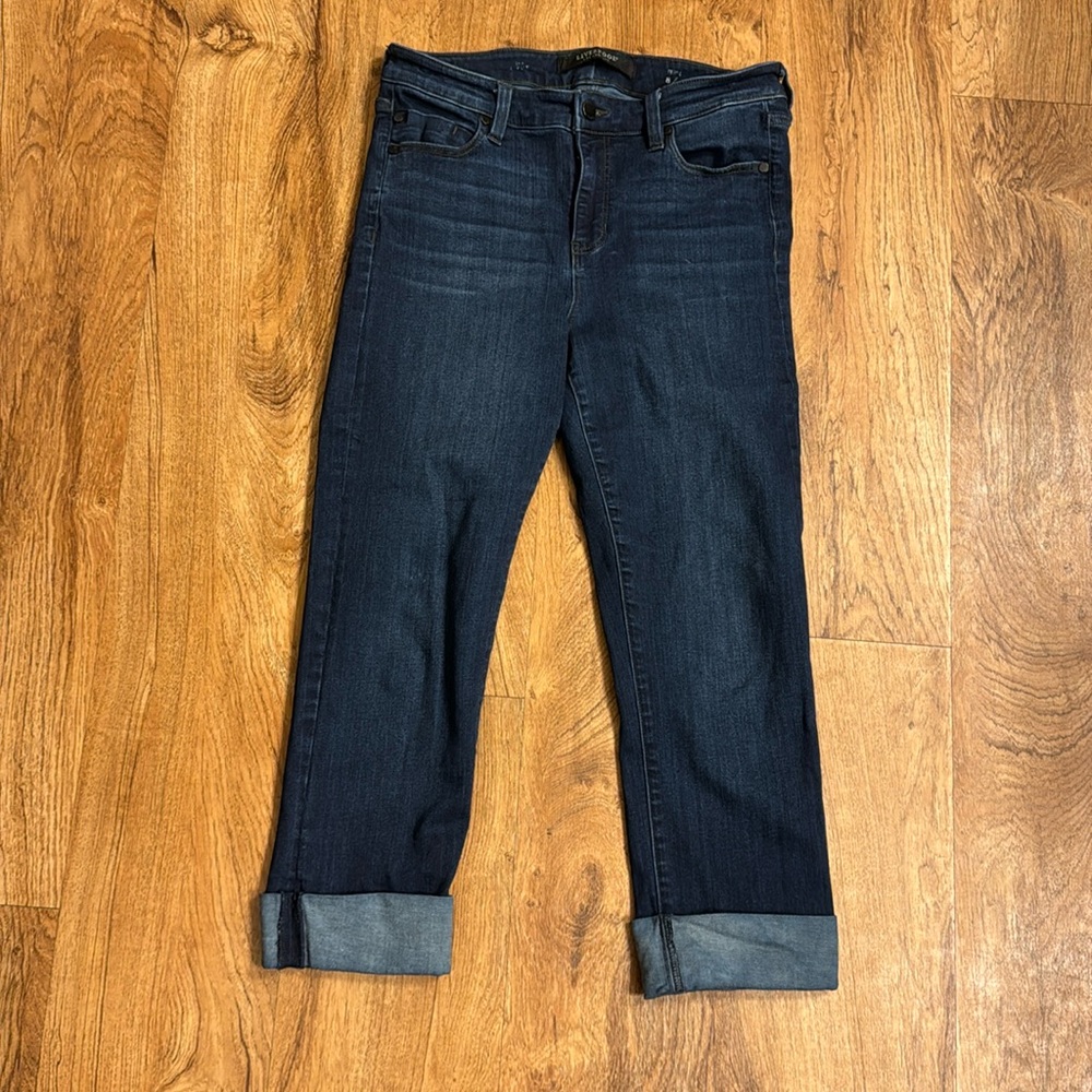 Liverpool rolled cuff jeans size 8/29
